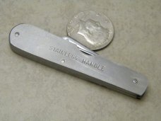 John Primble Belknap, Inc. Metal Rooster Nutter Knife 