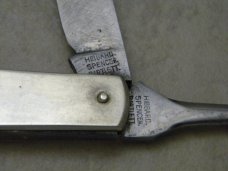 Hibbard Spencer & Bartlett  Small Metal Rooster Nutter Knife 