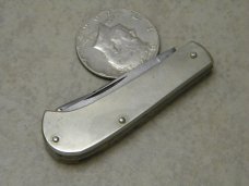 Hibbard Spencer & Bartlett  Small Metal Rooster Nutter Knife 