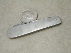 Vintage Henry Sears & Son 1865 USA Metal Spey Blade Knife 1900