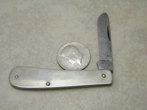 Hibbard Spencer Bartlett & Co. Metal Spey Blade Knife
