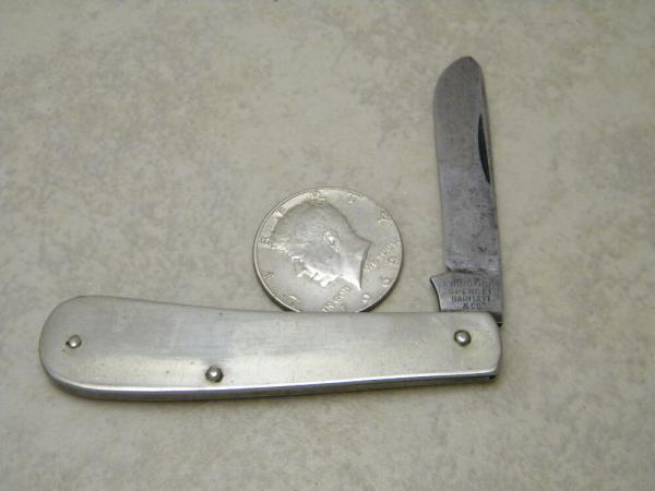 Hibbard Spencer Bartlett & Co. Metal Spey Blade Knife 