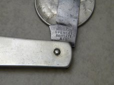 Hibbard Spencer Bartlett & Co. Metal Spey Blade Knife 