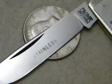 Utica Cutlery Co Stainless Supreme Spey Blade Metal  Knife