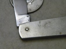 Utica Cutlery Co Stainless Supreme Spey Blade Metal  Knife