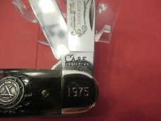 Case XX 1987 Green Bone  Equal End Cattle Knife Made for the NKCA Pattern # G6345 1/2 SS