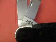 Case XX 1987 Green Bone  Equal End Cattle Knife Made for the NKCA Pattern # G6345 1/2 SS