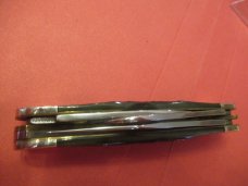 Case XX 1987 Green Bone  Equal End Cattle Knife Made for the NKCA Pattern # G6345 1/2 SS