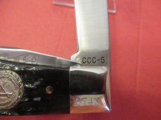 Camillus Brown Bone Folding Hunter Made for the NKCA 
