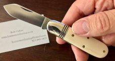 Great Eastern Cutlery Tidioute #252117 Little Jack, Unicorn Ivory Acrylic Handle, New (GEC 25) 