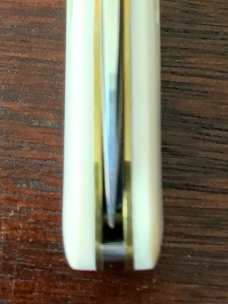 Great Eastern Cutlery Tidioute #252117 Little Jack, Unicorn Ivory Acrylic Handle, New (GEC 25) 