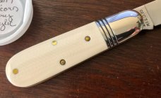 Great Eastern Cutlery Tidioute #252117 Little Jack, Unicorn Ivory Acrylic Handle, New (GEC 25) 