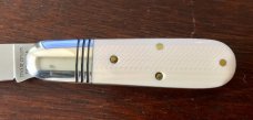 Great Eastern Cutlery Tidioute #252117 Little Jack, Unicorn Ivory Acrylic Handle, New (GEC 25) 