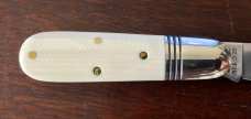 Great Eastern Cutlery Tidioute #252117 Little Jack, Unicorn Ivory Acrylic Handle, New (GEC 25) 
