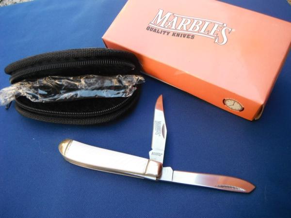 NOS/NIB Marble's 2 blade trapper folding pocket knife New in original package NOS/NIB NEW OLD STOCK NOS/NIB Marble's 2 blade trapper folding pocket knife New in original package NOS/NIB NEW OLD STOCK