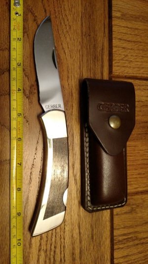 GERBER Portland OR. USA Sportsman 3 Large Folding Pocket Knife