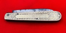 Vintage WILSON HAWKSWORTH & ELLISON/AMERICAN KNIFE Brass Jack Hybrid Pocket Knife c.1846-1911