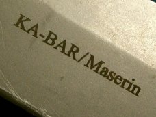 KABAR MASERIN ITALY KM 270 LOCKBACK FOLDING SURVIVAL CAMPING HUNTER POCKET KNIFE KNIVES OLD