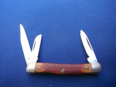 ONTARIO KNIFE CO OK USA STOCKMAN POCKET KNIFE   (Made by Queen)