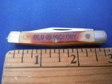 ONTARIO KNIFE CO OK USA STOCKMAN POCKET KNIFE   (Made by Queen)