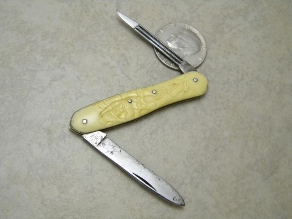Hibbard Spencer Bartlett & Co (H.S.B. & Co) Ivory Lobster Knife 