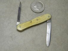 Hibbard Spencer Bartlett & Co (H.S.B. & Co) Ivory Lobster Knife 