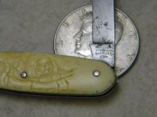 Hibbard Spencer Bartlett & Co (H.S.B. & Co) Ivory Lobster Knife 
