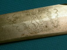 MEXICO HORN HANDLE BOWIE FIXED BLADE HUNTING SKINNING KNIFE KNIVES