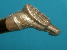 MEXICO HORN HANDLE BOWIE FIXED BLADE HUNTING SKINNING KNIFE KNIVES