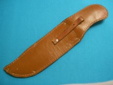 MEXICO HORN HANDLE BOWIE FIXED BLADE HUNTING SKINNING KNIFE KNIVES