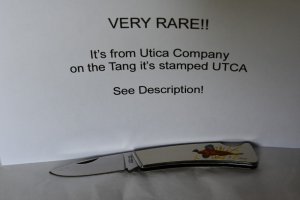 This is a VERY Rare pocket knife see Description!