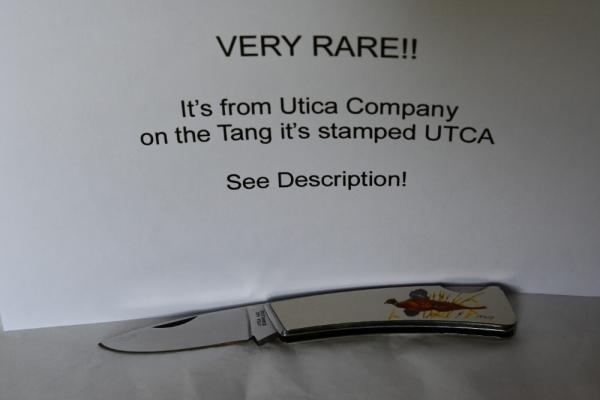 This is a VERY  Rare pocket knife see Description! 
