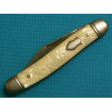 VINTAGE IMPERIAL USA SERPENTINE STOCKMAN FOLDING POCKET HUNTING PEN JACK KNIFE KNIVES OLD