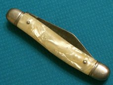 VINTAGE IMPERIAL USA SERPENTINE STOCKMAN FOLDING POCKET HUNTING PEN JACK KNIFE KNIVES OLD