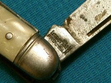 VINTAGE IMPERIAL USA SERPENTINE STOCKMAN FOLDING POCKET HUNTING PEN JACK KNIFE KNIVES OLD