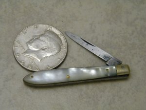 Wade Bros. Celebrated Cutlery Pearl Quill Knife c.1866-1890