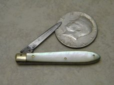 Wade Bros. Celebrated Cutlery Pearl Quill Knife c.1866-1890