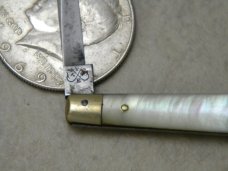 Wade Bros. Celebrated Cutlery Pearl Quill Knife c.1866-1890