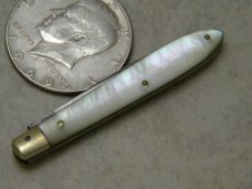 Wade Bros. Celebrated Cutlery Pearl Quill Knife c.1866-1890