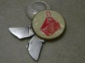 Ambassador (Colonial) Prov. RI  Advertising Coin Knife