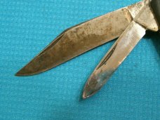 VINTAGE ANTIQUE SENECA CUTLERY UTICA USA FOLDING POCKET KNIFE KNIVES OLD