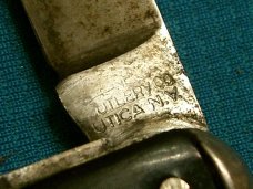 VINTAGE ANTIQUE SENECA CUTLERY UTICA USA FOLDING POCKET KNIFE KNIVES OLD