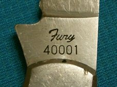 FURY 40001 JAPAN LOCKBACK FOLDING SURVIVAL CAMPING POCKET KNIFE KNIVES OLD