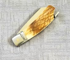 Steve Vanderkolff Mammoth Native Taillock, 4" . White Crackle,Smooth no texture. CPM-154,Perfect 