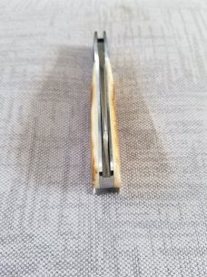 Steve Vanderkolff Mammoth Native Taillock, 4" . White Crackle,Smooth no texture. CPM-154,Perfect 
