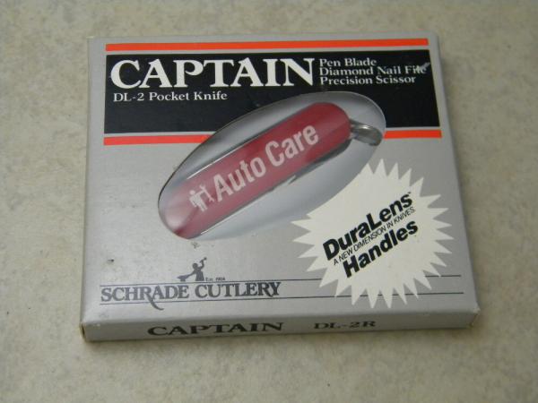 Schrade Cutlery DL-2R USA Captain Pen Knife NIB Schrade Cutlery DL-2R USA Captain Pen Knife NIB