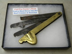 Civil War Era Farrier's Fleam Knife