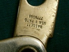 VINTAGE DR PEPPER BASSETT USA ADVERTISING FOLDING POCKET WATCH FOB KNIFE KNIVES OLD AD