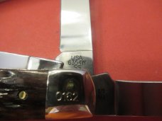 Case XX 2006 Kinfolks # Blade Trapper Pattern # 6354W  Made for NKCA 