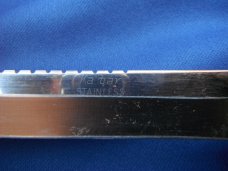 RARE Vintage US Ka-bar KABAR Yellow Handle Fishing Fish Fillet Knife  With original leather sheath 